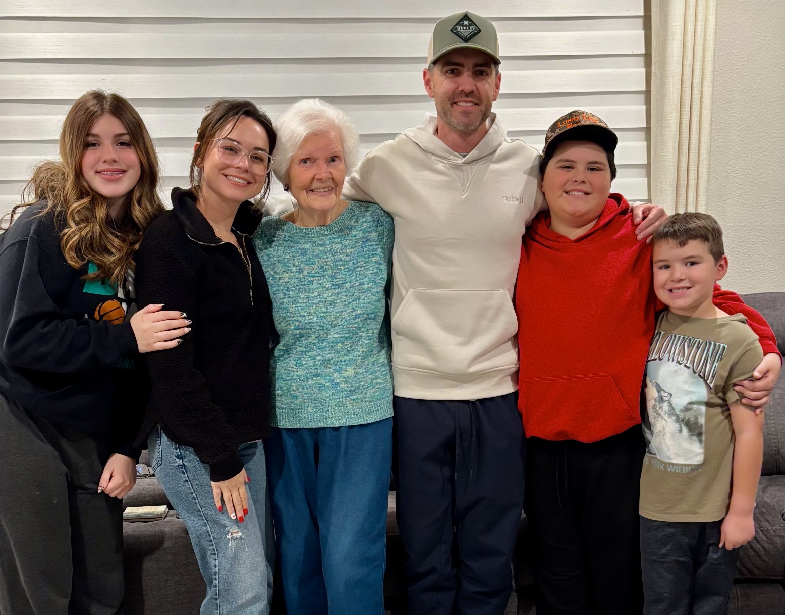 Thomas and family, owners of WeMow760 lawn care service in Ridgecrest CA